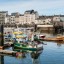 Quando ir a banhos em Cherbourg-Octeville: temperatura do mar mês a mês