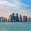 Quando ir a banhos em Doha: temperatura do mar mês a mês