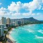 Quando ir a banhos em Honolulu (Oahu): temperatura do mar mês a mês