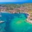 Quando ir a banhos em Korčula: temperatura do mar mês a mês