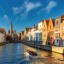 Quando ir a banhos em Bruges: temperatura do mar mês a mês