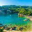 Onde e quando ir a banhos em Corfu: temperatura do mar mês a mês