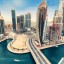 Temperatura do mar nos Emirados Árabes Unidos cidade a cidade