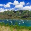 Quando ir a banhos em Hiva Oa (Arquipélago das Marquesas): temperatura do mar mês a mês