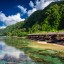 Onde e quando ir a banhos em Ilhas Samoa: temperatura do mar mês a mês
