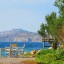 Quando ir a banhos em Lesbos: temperatura do mar mês a mês