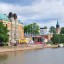 Quando ir a banhos em Turku: temperatura do mar mês a mês