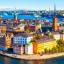 Temperatura do mar na Suécia cidade a cidade